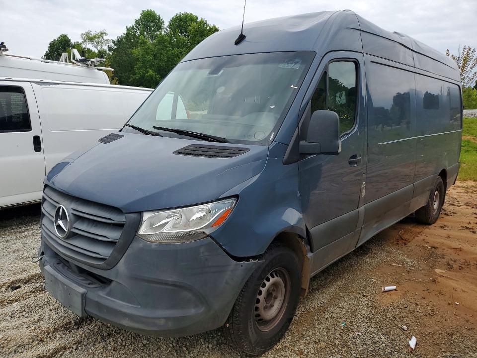 2019 Mercedes-benz Sprinter VIN WD4PF1CD7KP145702 COPART salvage auction — ALL OVER, Ga - Certificate Of Title, sold $7,800 on 2026-07-29 (photo 1)