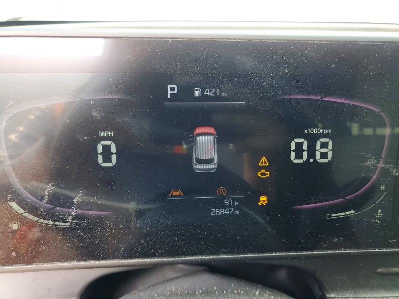 2024 Kia Sportage VIN KNDPV3DF3R7244486 COPART salvage auction — FRONT END, Fl - Cert Of Title Slvg Rebuildable, sold $7,700 on 2026-07-17 (photo 9)