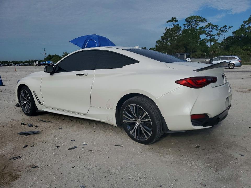2018 Infiniti Q60 VIN JN1CV7EK1JM200478 COPART salvage auction — REAR END, Fl - Cert Of Title Slvg Rebuildable, sold $8,200 on 2026-08-12 (photo 2)