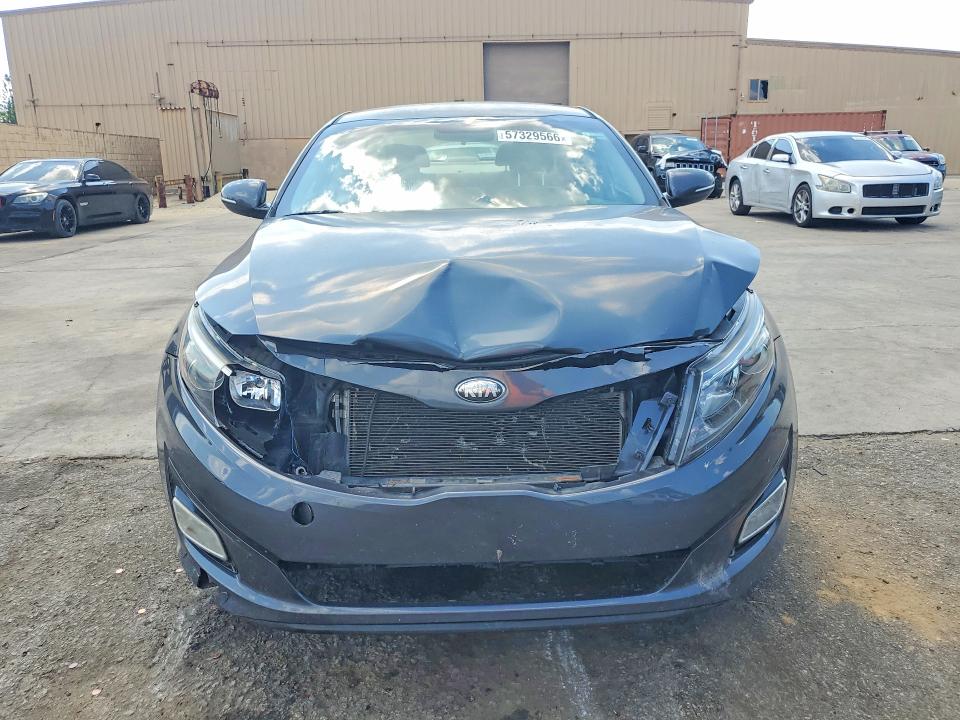 2015 Kia Optima VIN KNAGM4A77F5626773 COPART salvage auction — FRONT END, Sc - Cert Of Title-Salvage, sold $1,200 on 2026-07-17 (photo 5)