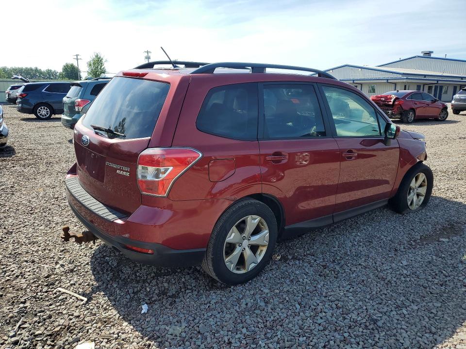2015 Subaru Forester VIN JF2SJADC0FH573377 COPART salvage auction — FRONT END, Ny - Mv-907A Salvage Certificate, sold $450 on 2026-07-15 (photo 3)