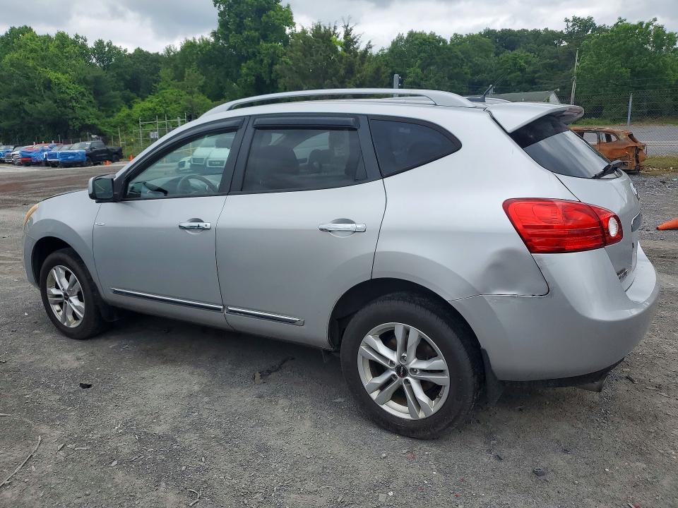 2012 Nissan Rogue VIN JN8AS5MV3CW711375 COPART salvage auction — REAR END, Mt - Certificate Of Title, sold $475 on 2026-07-09 (photo 2)