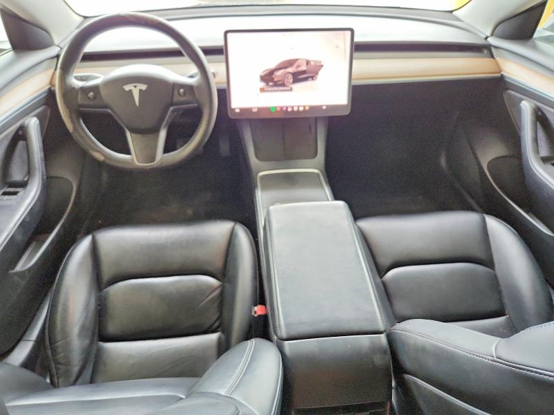 2022 Tesla Model 3 VIN 5YJ3E1EA8NF191326 COPART salvage auction — REAR END, Ne - Cert Of Title-Salvage, sold $825 on 2026-07-21 (photo 8)