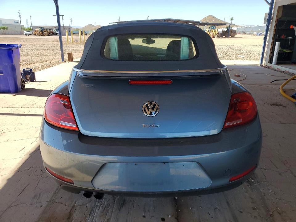 2016 Volkswagen Beetle VIN 3VW517AT9GM821249 COPART salvage auction — FRONT END, Az - Cert Of Title - Salvage, sold $375 on 2026-08-04 (photo 6)