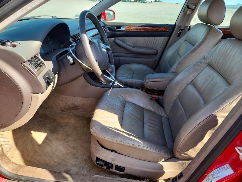1999 Audi A6 VIN WAUBA24B5XN121002 COPART salvage auction — REAR END, Il - Salvage Certificate, sold $200 on 2026-07-16 (photo 7)
