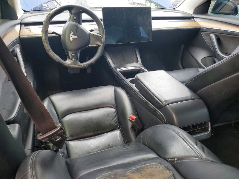 2021 Tesla VIN 5YJ3E1EB5MF948156 COPART salvage auction — NORMAL WEAR, Ga - Certificate Of Title, sold $7,600 on 2026-07-10 (photo 8)