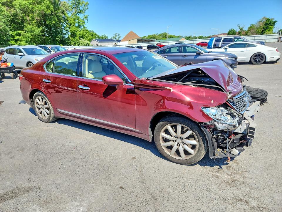 2009 Lexus Ls 460 VIN JTHCL46FX95001727 COPART salvage auction — FRONT END, PA - CERTIFICATE OF SALVAGE, sold $775 on 2026-07-14 (photo 4)