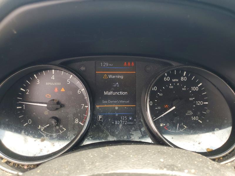 2020 Nissan Rogue VIN JN1BJ1CVXLW549325 COPART salvage auction — REAR END, Fl - Certificate Of Destruction, sold $3,500 on 2026-07-07 (photo 9)