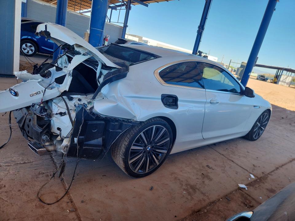 2017 BMW 6er VIN WBA6H5C5XHGJ88257 COPART salvage auction — REAR END, Az - Cert Of Title - Salvage, sold $375 on 2026-07-28 (photo 3)