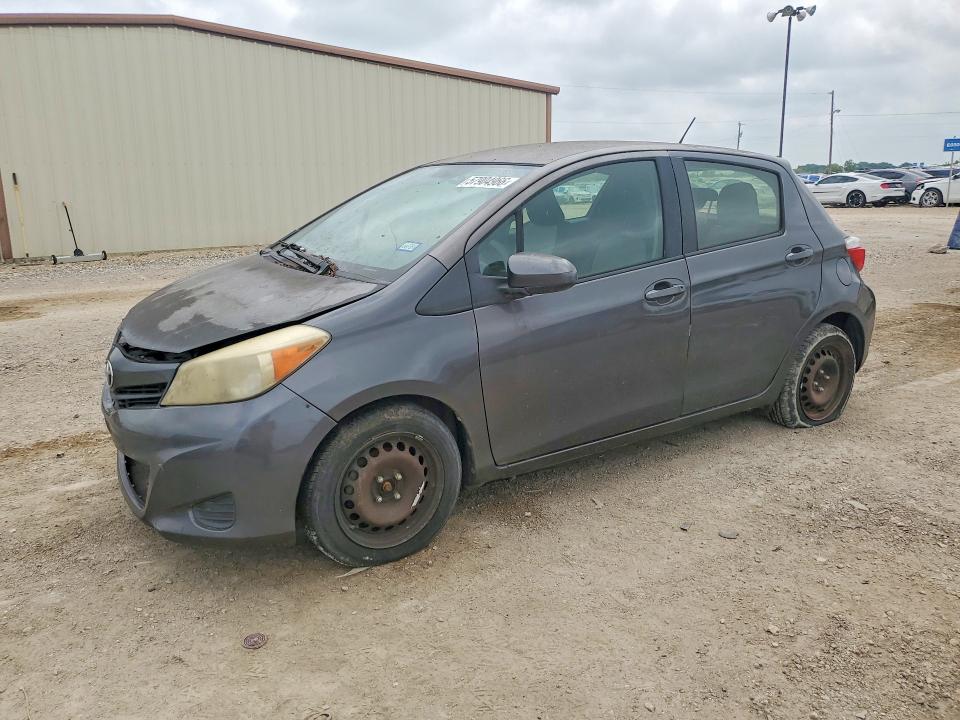 2012 Toyota VIN JTDKTUD37CD509995 COPART salvage auction — FRONT END, Tx - Cert Of Title-Rebuilt Salvage, sold $1,350 on 2026-07-08 (photo 1)
