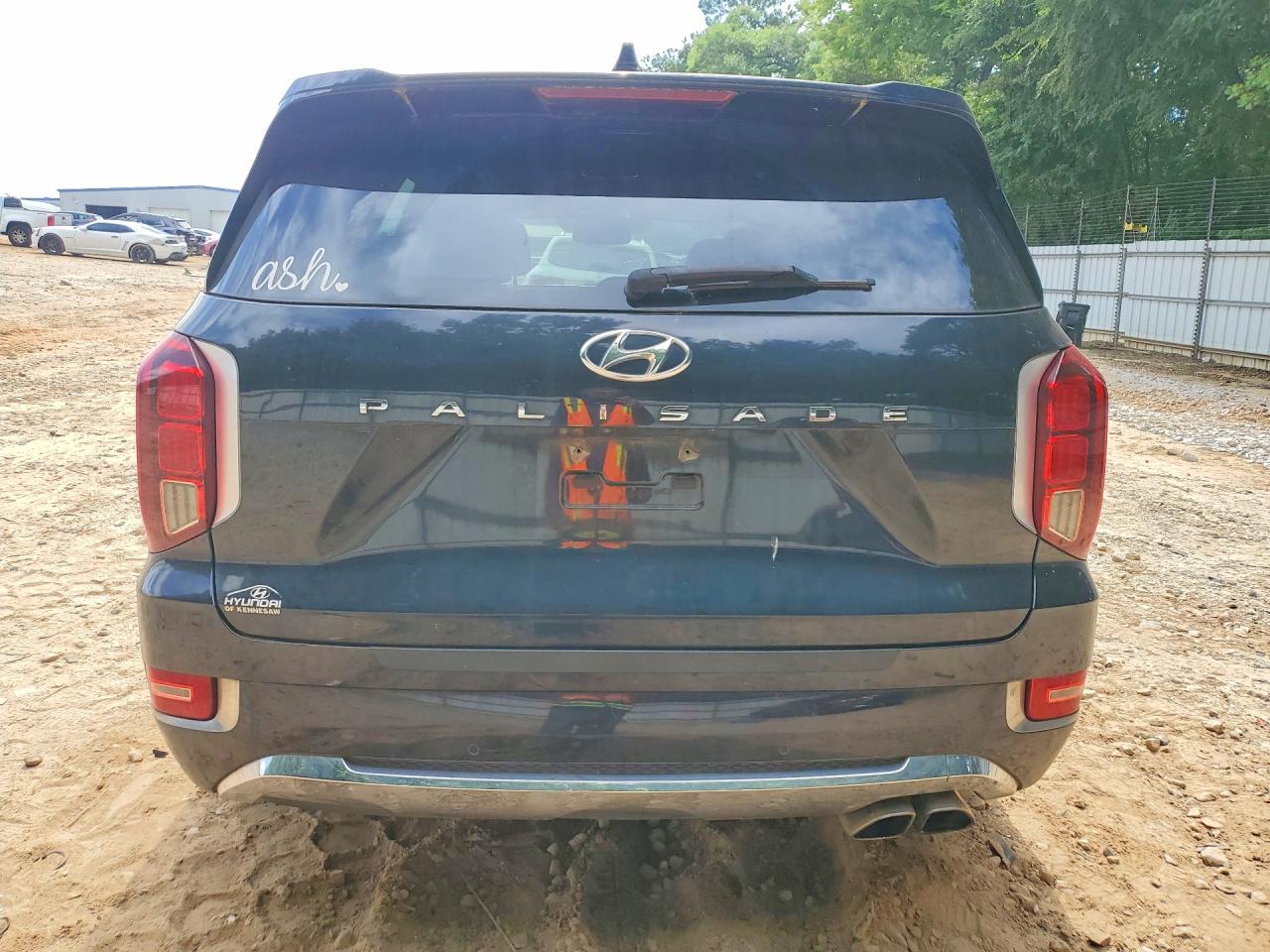 2020 Hyundai Palisade VIN KM8R54HE4LU069198 COPART salvage auction — Front End, GA - CERT OF TITLE-SALVAGE, sold $5,500 on 2026-07-10 (photo 6)