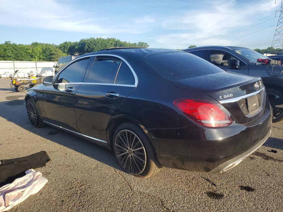 2021 Mercedes-benz C class VIN W1KWF8DB5MR637556 COPART salvage auction — FRONT END, Ny - Certificate Of Title, sold $125 on 2026-07-28 (photo 2)