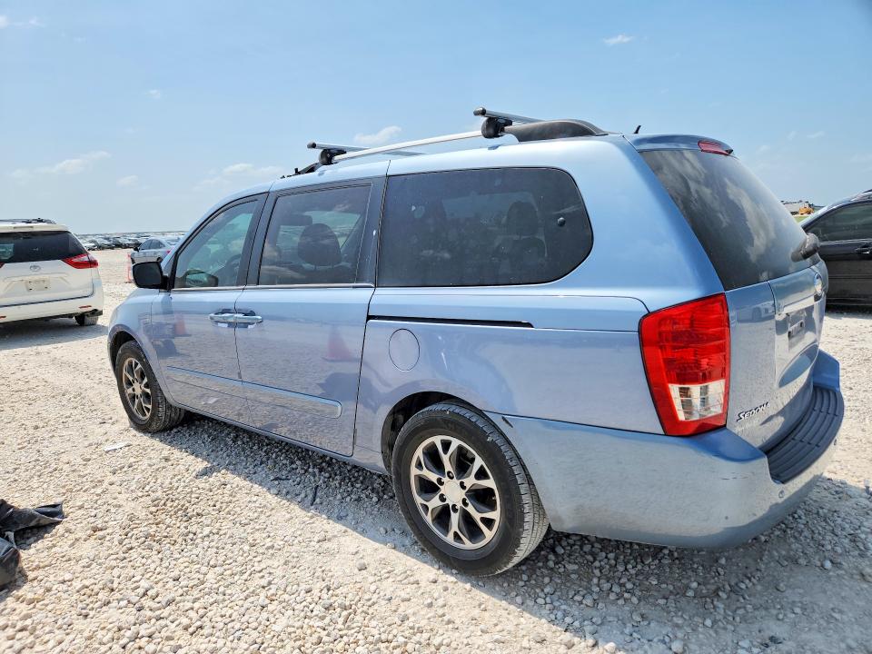 2014 Kia SEDONA VIN KNDMG4C73E6584590 COPART salvage auction — NORMAL WEAR, Tx - Certificate Of Title (P), sold $400 on 2026-07-09 (photo 2)