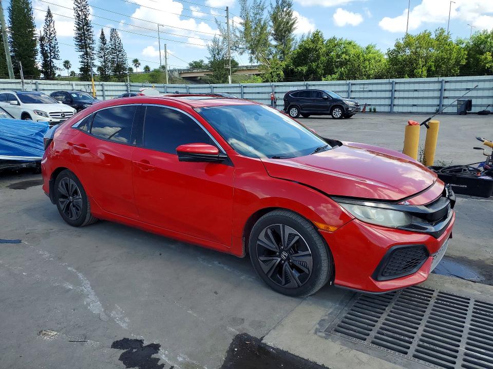 2017 Honda Civic VIN SHHFK7H56HU224138 COPART salvage auction — FRONT END, Fl - Cert Of Title-Rebuilt, sold $3,000 on 2026-07-08 (photo 4)