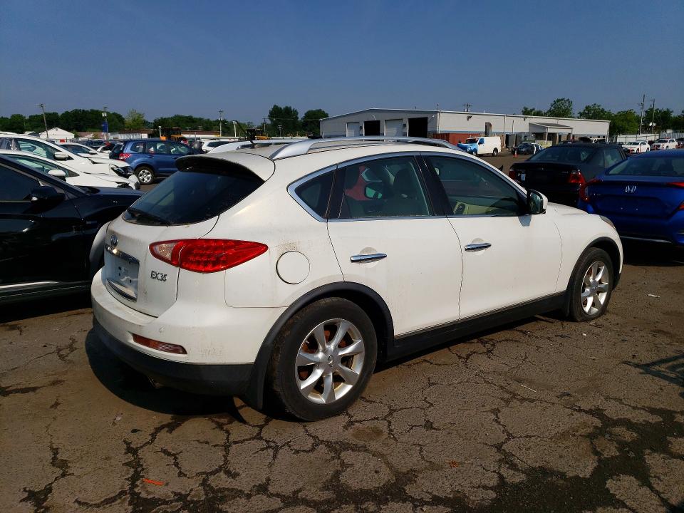 2010 Infiniti Ex35 VIN JN1AJ0HR2AM750517 COPART salvage auction — MINOR DENT/SCRATCHES, CT - CERTIFICATE OF TITLE, sold $500 on 2026-07-07 (photo 3)