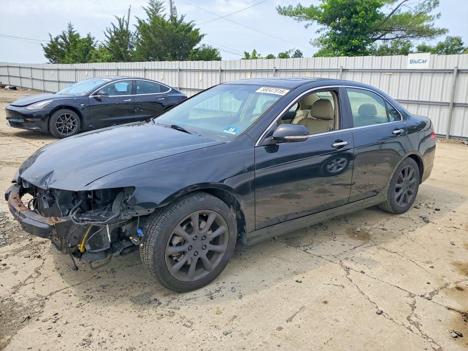 2007 Acura Tsx VIN JH4CL96827C019081 COPART salvage auction — FRONT END, Nj - Cert Of Title-Salvage, sold $200 on 2026-07-22 (photo 1)