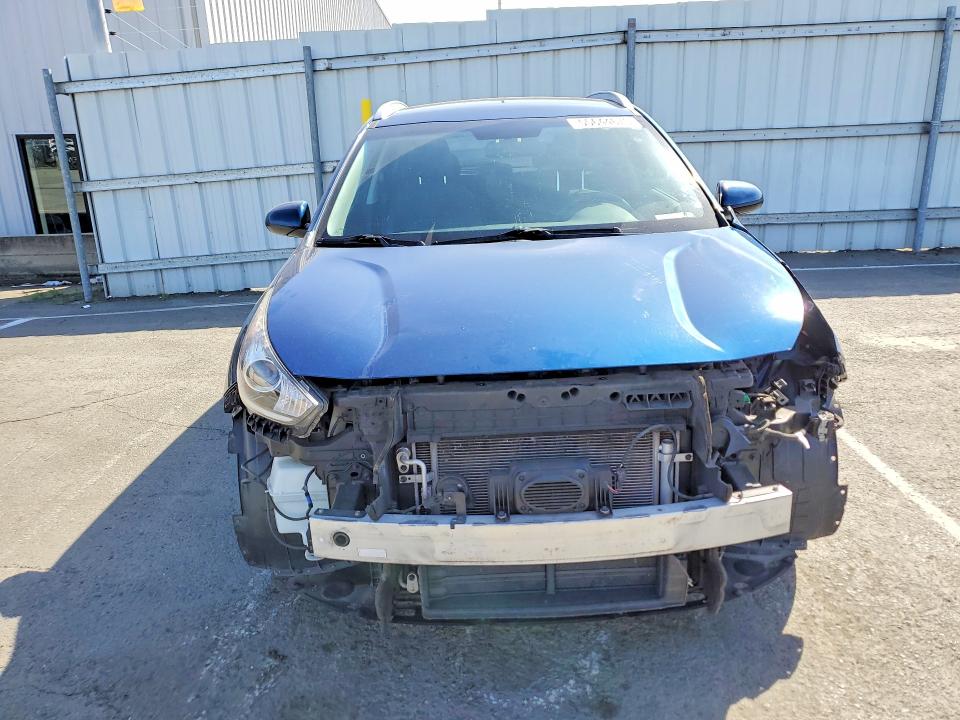 2018 Kia Niro VIN KNDCB3LC9J5138476 COPART salvage auction — FRONT END, Ca - Salvage Certificate, sold $2,050 on 2026-07-06 (photo 5)