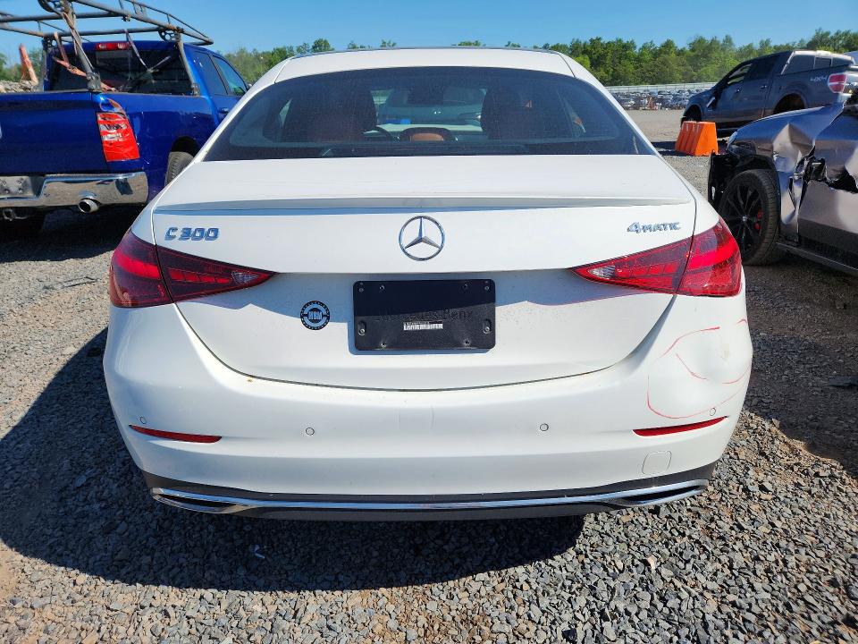 2023 Mercedes-benz C-klasse VIN W1KAF4HB9PR081916 COPART salvage auction — FRONT END, Nj - Cert Of Title-Salvage, sold $375 on 2026-07-21 (photo 6)
