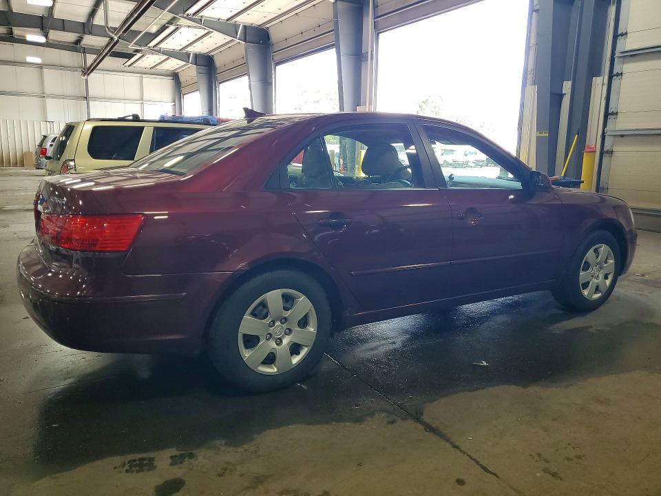 2010 Hyundai Sonata VIN 5NPET4AC7AH593034 COPART salvage auction — FRONT END, Mn - Cert Of Title-Prior Salvage, sold $225 on 2026-07-28 (photo 3)