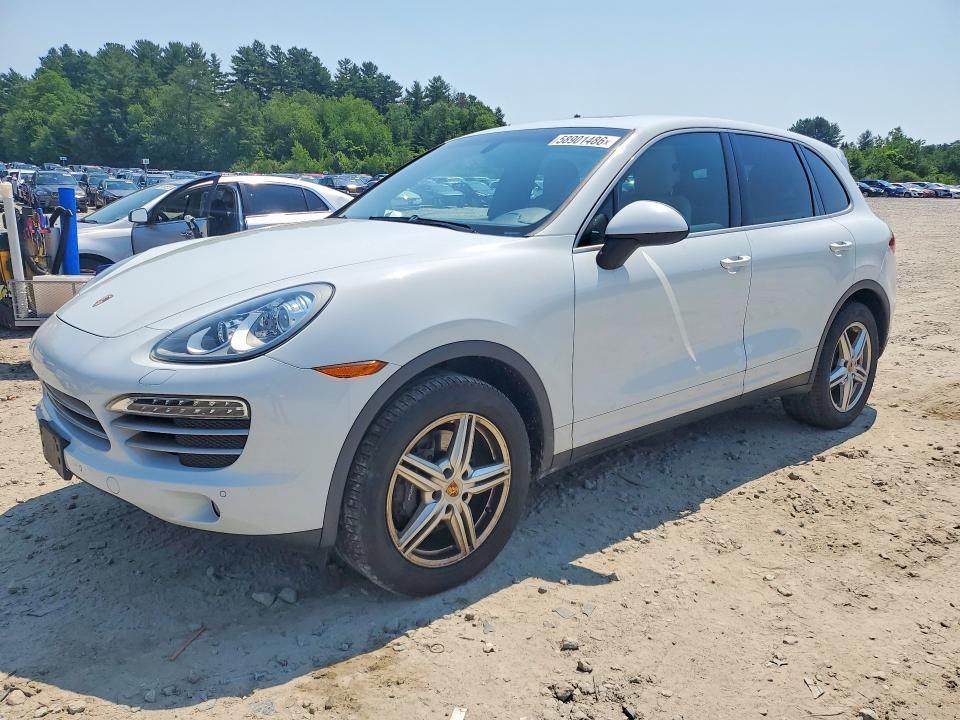 2014 Porsche Cayenne VIN WP1AA2A2XELA91151 COPART salvage auction — UNDERCARRIAGE, Ma - Certificate Of Title, sold $2,400 on 2026-07-09 (photo 1)