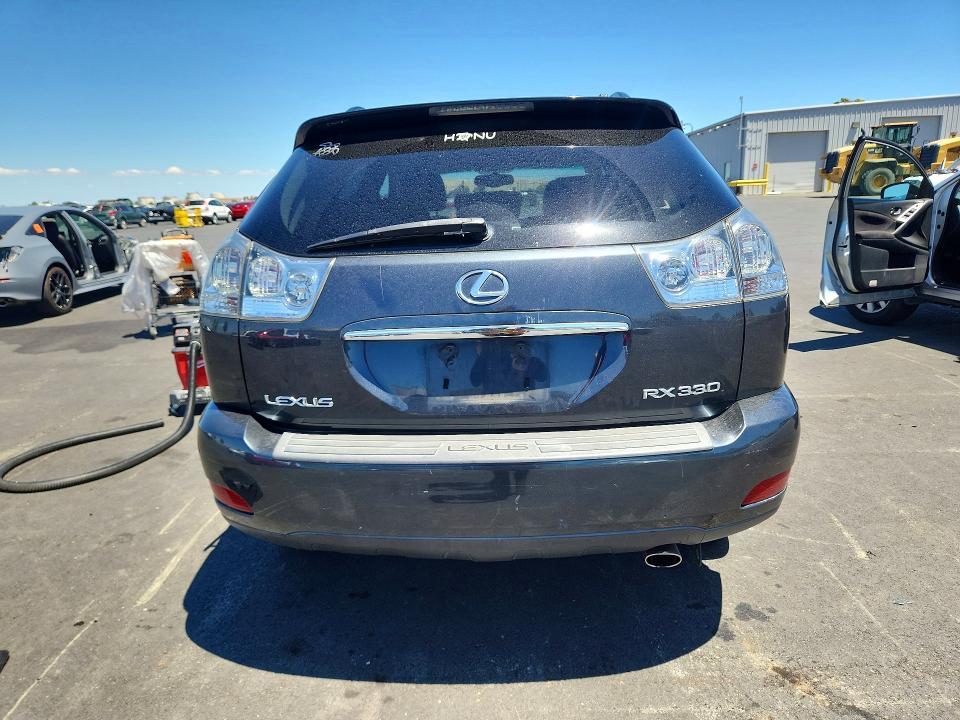 2005 Lexus Rx 330 VIN 2T2GA31U55C031719 COPART salvage auction — FRONT END, Ca - Salvage Certificate, sold $875 on 2026-07-04 (photo 6)