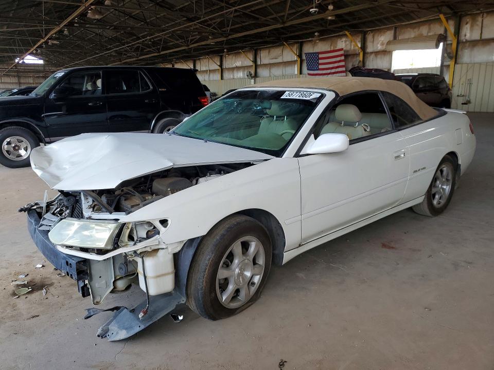 2003 Toyota Camry VIN 2T1FF28P83C610678 COPART salvage auction — FRONT END, Az - Certificate Of Title, sold $475 on 2026-08-03 (photo 1)