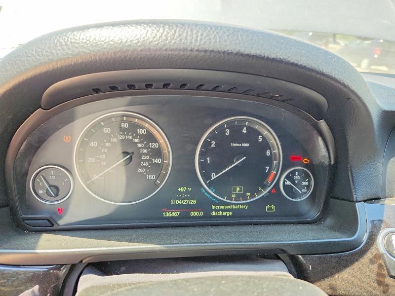 2014 BMW 5er VIN WBA5A7C53ED613584 COPART salvage auction — MECHANICAL, FL - CERTIFICATE OF TITLE, sold $1,300 on 2026-07-24 (photo 9)
