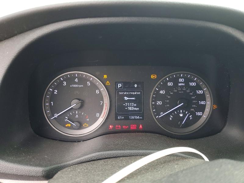 2018 Hyundai Tucson VIN KM8J3CA28JU792076 COPART salvage auction — NORMAL WEAR, Or - Certificate Of Title, sold $2,000 on 2026-07-27 (photo 9)