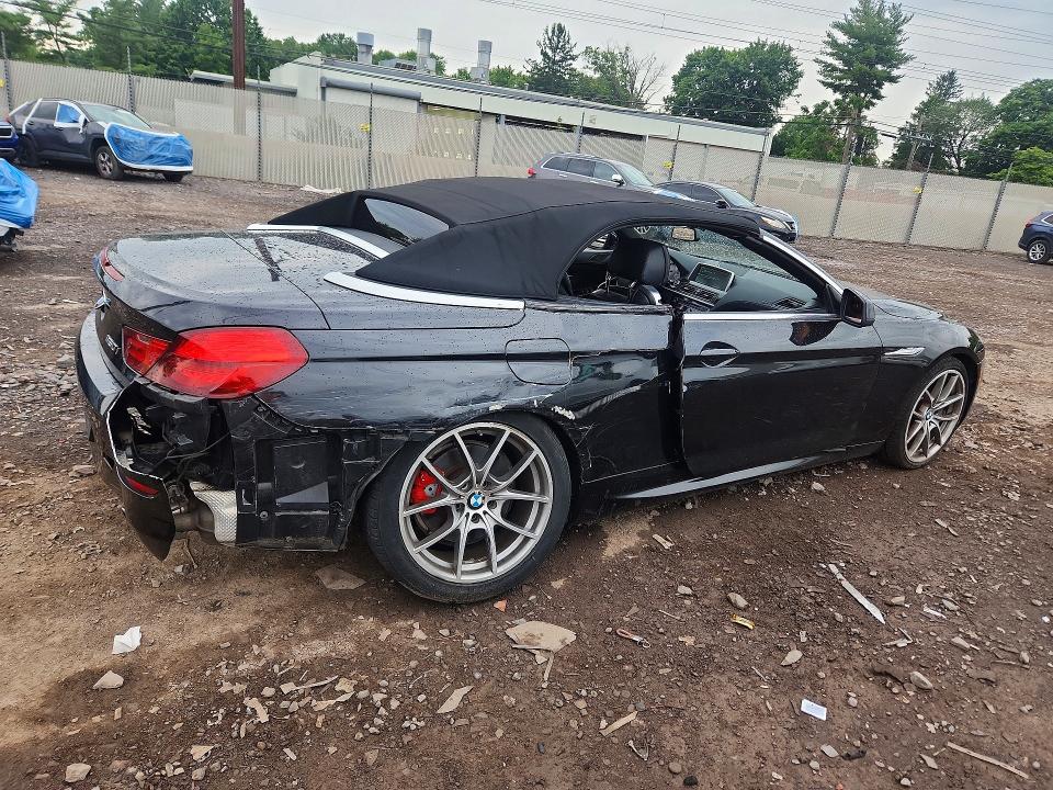 2012 BMW 6er VIN WBALZ3C54CDL72916 COPART salvage auction — SIDE, Pa - Certificate Of Salvage, sold $2,500 on 2026-07-13 (photo 3)