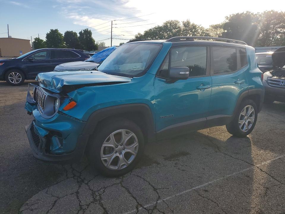 2020 Jeep VIN ZACNJBD18LPL77043 COPART salvage auction — FRONT END, Oh - Cert Of Title-Salvage, sold $1,700 on 2026-07-15 (photo 1)
