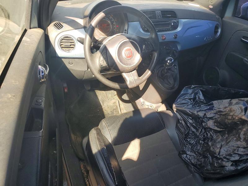 2013 Fiat 500 VIN 3C3CFFBR4DT573572 COPART salvage auction — FRONT END, Mt - Dis/Dlr/Exp Only Clean Title, sold $250 on 2026-07-27 (photo 8)