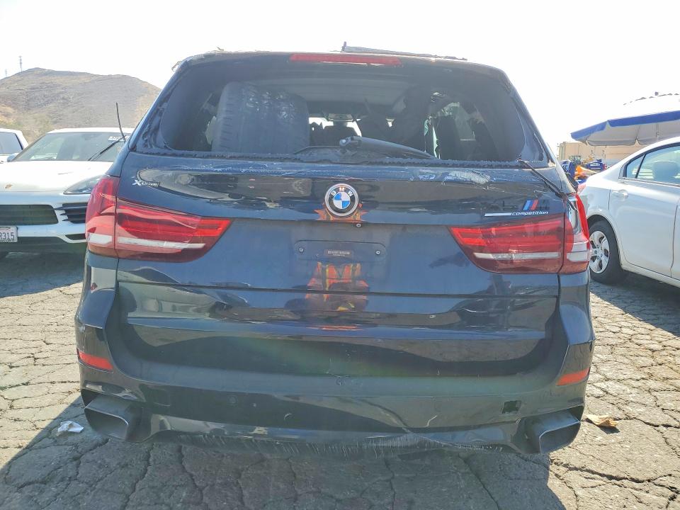 2015 BMW X5 VIN 5UXKR6C59F0J74939 COPART salvage auction — REAR END, Ca - Dis/Dlr/Exp Only Clean Title (P), sold $3,700 on 2026-07-30 (photo 6)