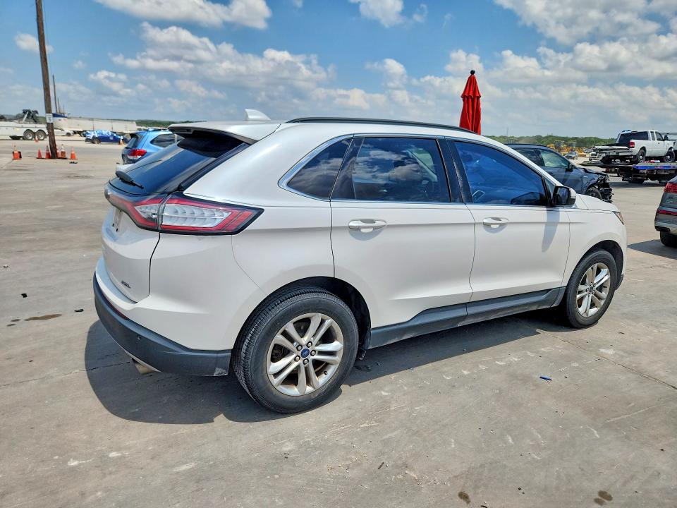 2015 Ford Edge VIN 2FMTK3J84FBB33568 COPART salvage auction — NORMAL WEAR, Tx - Certificate Of Title (P), sold $1,900 on 2026-07-09 (photo 3)