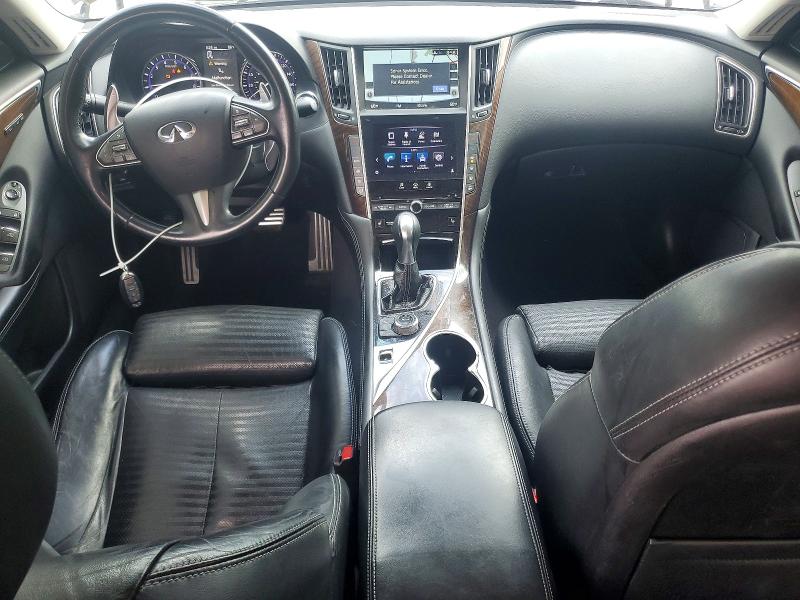 2014 Infiniti Q50 VIN JN1AV7AP4EM690333 COPART salvage auction — REAR END, Tn - Salvage Certificate, sold $1,150 on 2026-07-08 (photo 8)
