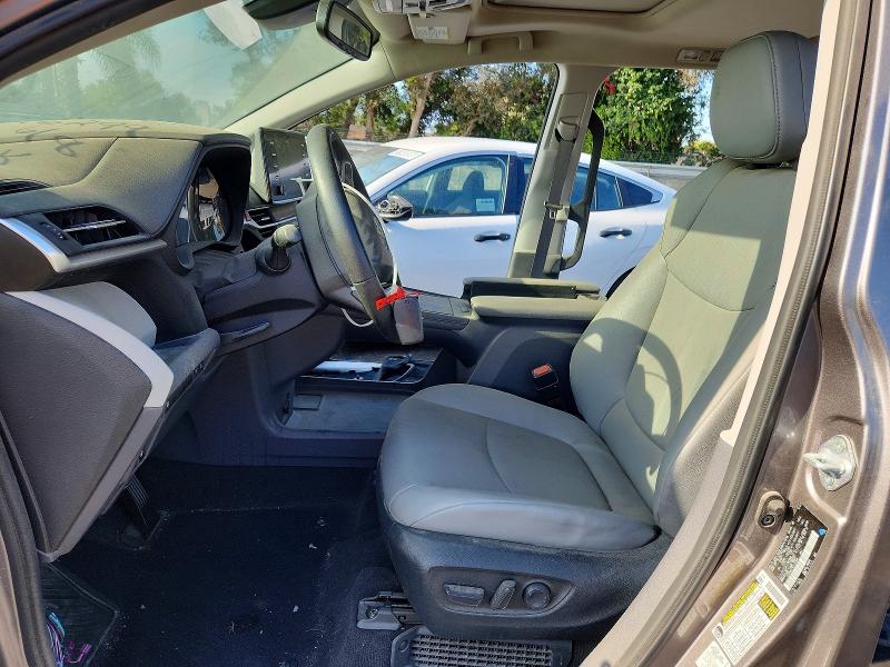 2023 Toyota Sienna VIN 5TDYRKEC4PS146299 COPART salvage auction — STRIPPED, CA - SALVAGE CERTIFICATE, sold $6,000 on 2026-07-28 (photo 7)