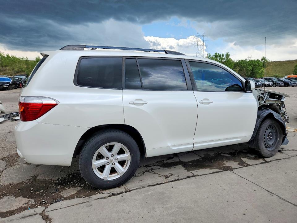 2010 Toyota Highlander VIN 5TDZA3EH1AS006845 COPART salvage auction — FRONT END, Az - Cert Of Title - Salvage, sold $1,200 on 2026-07-06 (photo 3)