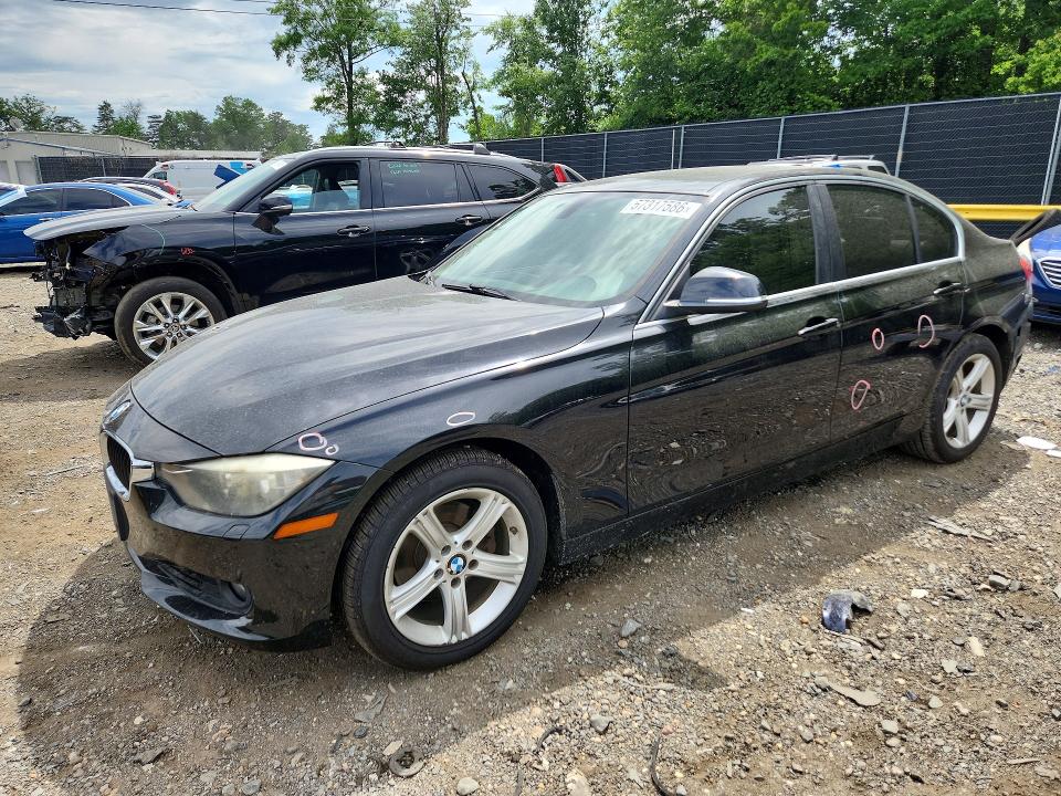 2015 BMW 3er VIN WBA3B5C54FP652967 COPART salvage auction — REAR END, Md - Cert Of Salvage > 75% Damage, sold $225 on 2026-08-21 (photo 1)