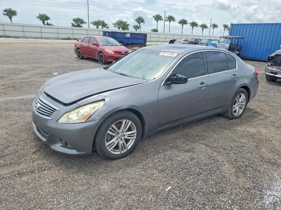 2015 Infiniti Q40 VIN JN1CV6AR4FM520656 COPART salvage auction — FRONT END, FL - CERT OF TITLE-REBUILT, sold $775 on 2026-07-13 (photo 1)