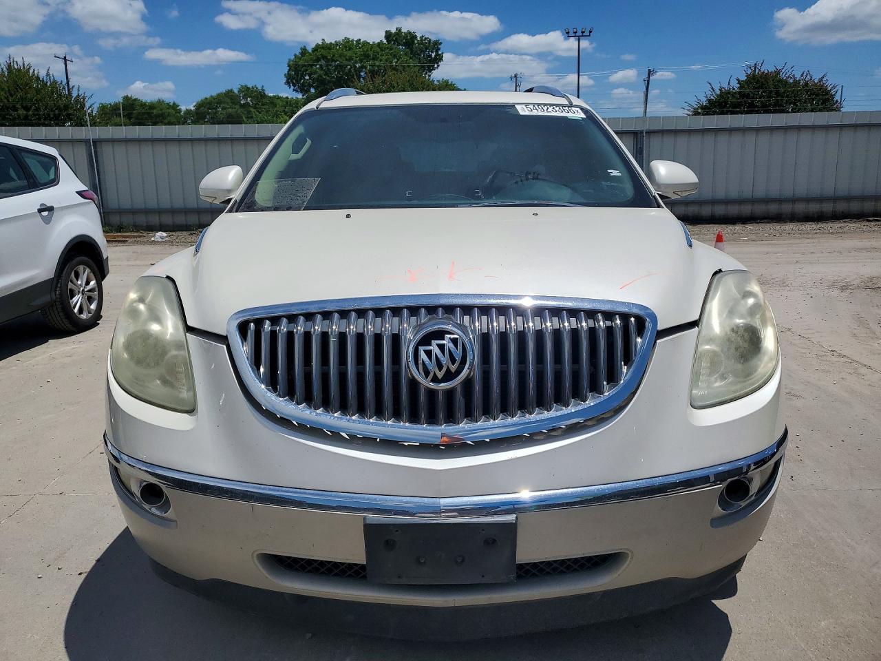 2012 Buick Enclave VIN 5GAKRCED9CJ113540 COPART salvage auction — Rear End, TX - SALVAGE VEHICLE TITLE, sold $1,600 on 2026-07-09 (photo 5)