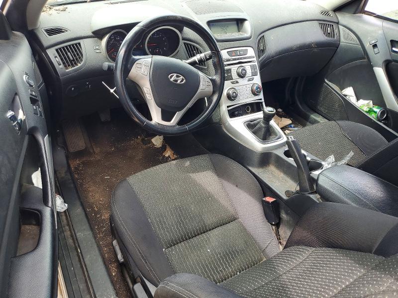 2010 Hyundai Genesis coupe VIN KMHHT6KD1AU021183 COPART salvage auction — ALL OVER, Ar - Cert Of Title-Salvage, sold $475 on 2026-07-27 (photo 8)