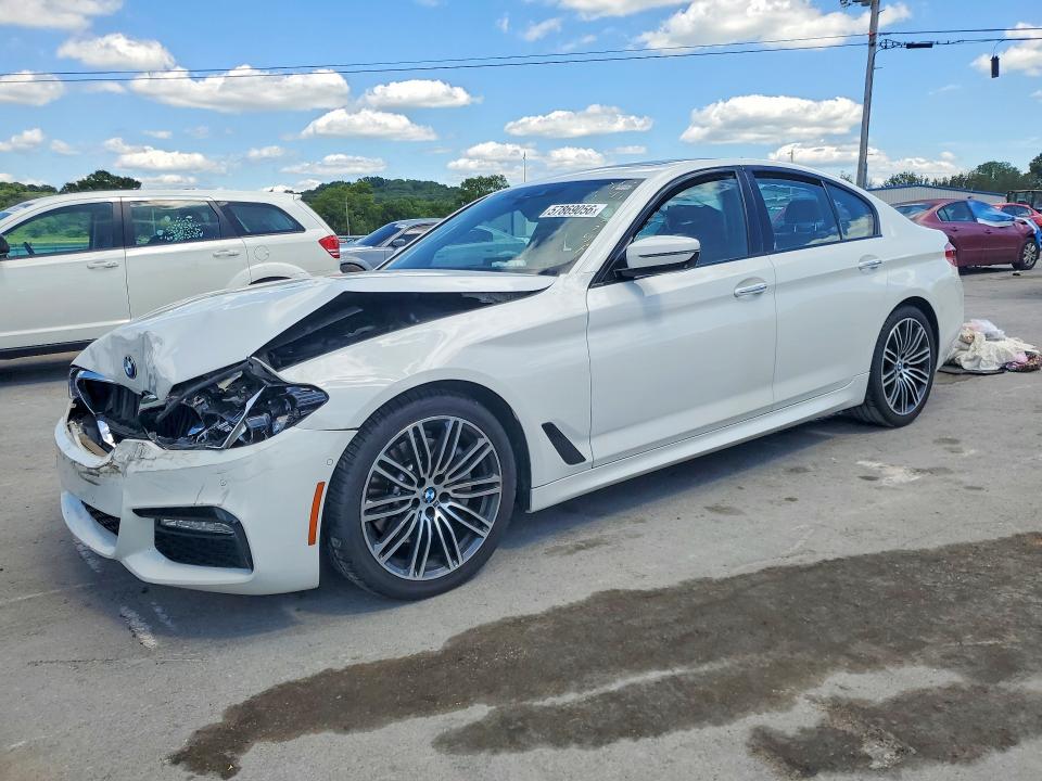 2017 BMW 5er VIN WBAJE5C38HG915879 COPART salvage auction — FRONT END, Tn - Salvage Certificate, sold $10,000 on 2026-07-27 (photo 1)