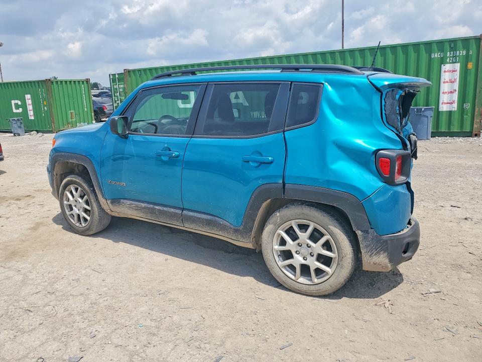 2019 Jeep Renegade VIN ZACNJBAB8KPK53124 COPART salvage auction — REAR END, In - Cert Of Title-Salvage Title, sold $125 on 2026-07-28 (photo 2)