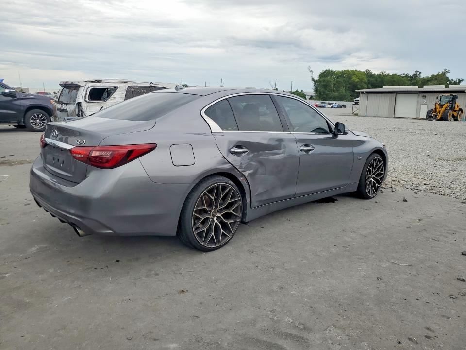 2020 Infiniti VIN JN1EV7AP6LM207262 COPART salvage auction — SIDE, Fl - Certificate Of Destruction, sold $3,650 on 2026-07-20 (photo 3)