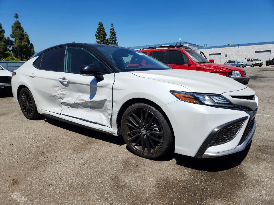 2021 Toyota Camry VIN 4T1K61AK7MU440031 COPART salvage auction — SIDE, Ca - Salvage Certificate, sold $13,200 on 2026-07-30 (photo 4)