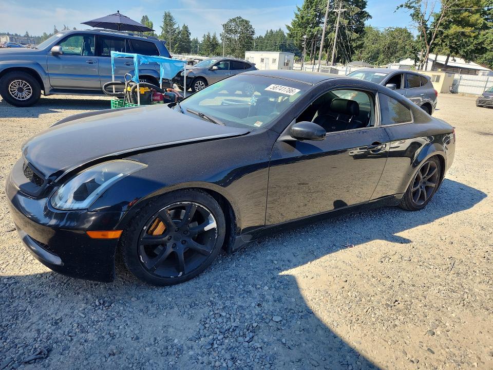 2004 Infiniti G35 VIN JNKCV54E04M827043 COPART salvage auction — FRONT END, Wa - Bill Of Sale, sold $2,700 on 2026-07-10 (photo 1)