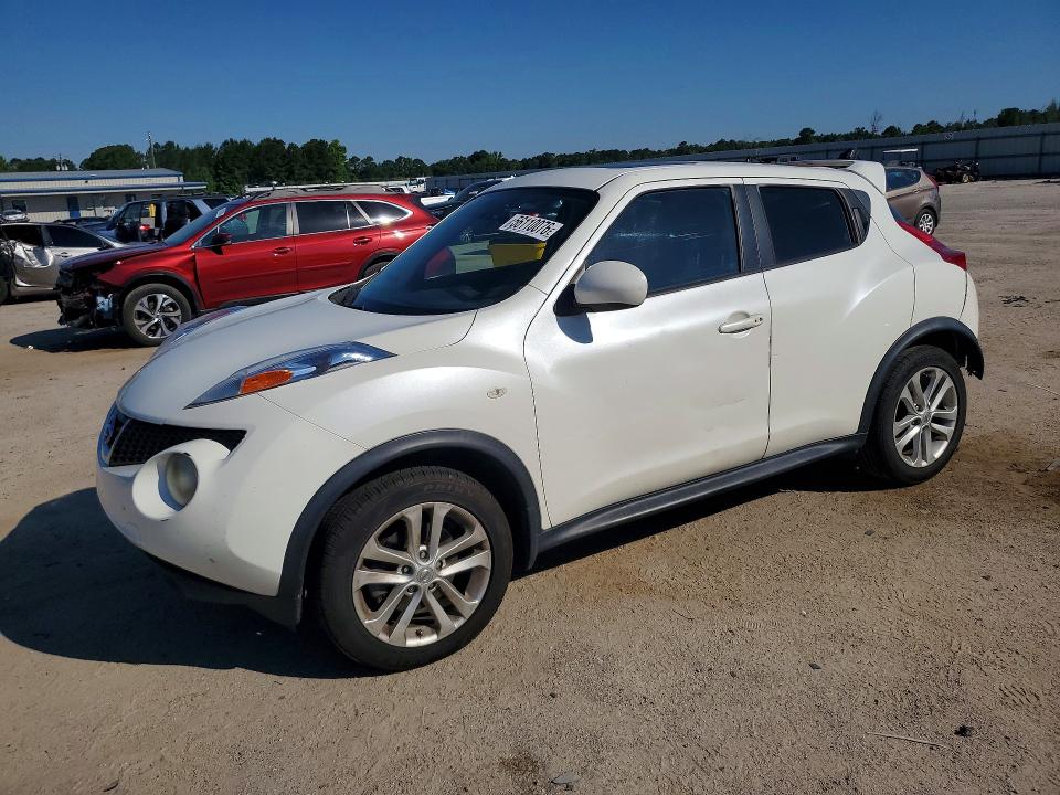 2013 Nissan Juke VIN JN8AF5MR4DT220100 COPART salvage auction — REAR END, Sc - Cert Of Title-Salvage, sold $600 on 2026-07-13 (photo 1)