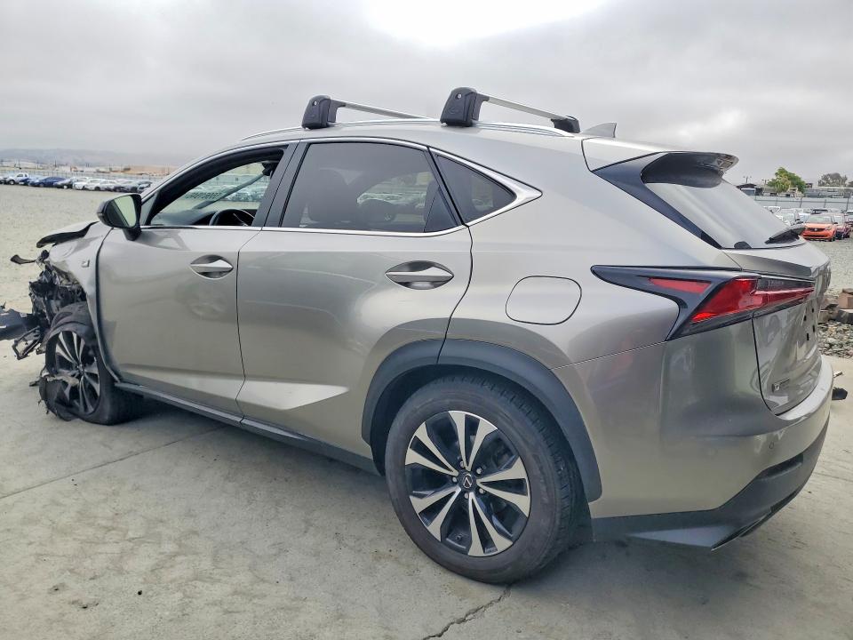 2019 Lexus Nx 300 VIN JTJBARBZ9K2187281 COPART salvage auction — FRONT END, Ca - Salvage Certificate, sold $6,600 on 2026-07-09 (photo 2)