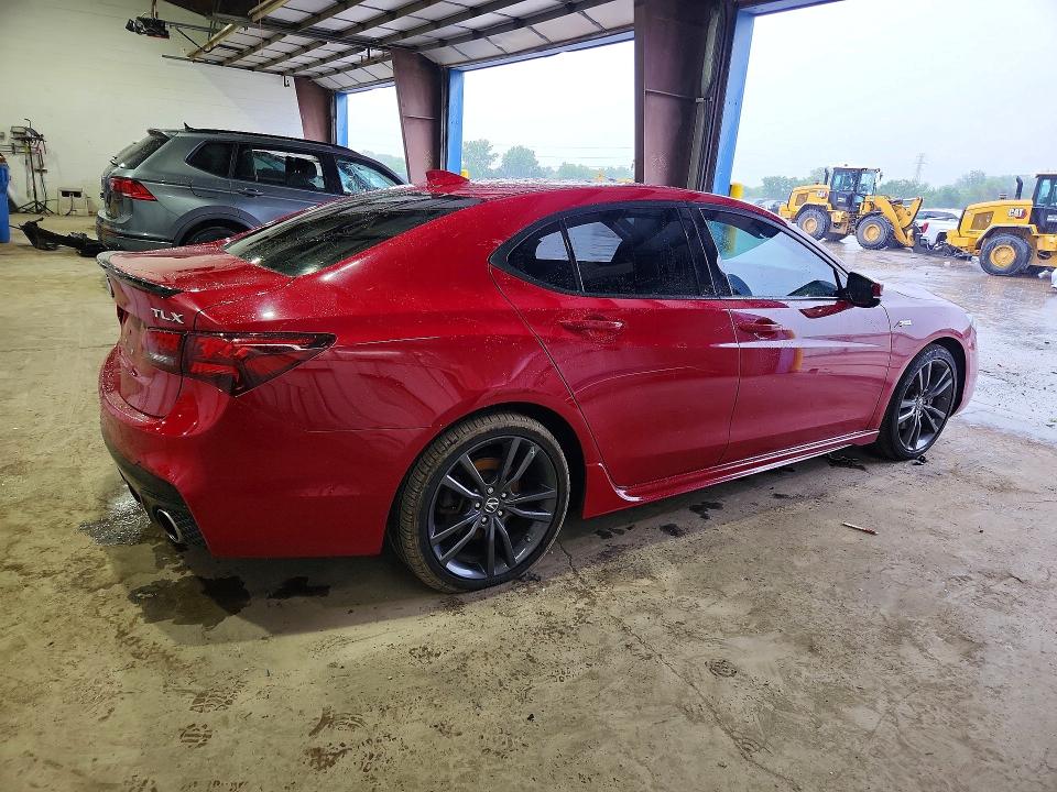 2019 Acura VIN 19UUB1F62KA004420 COPART salvage auction — VANDALISM, Il - Salvage Certificate, sold $2,900 on 2026-07-29 (photo 3)