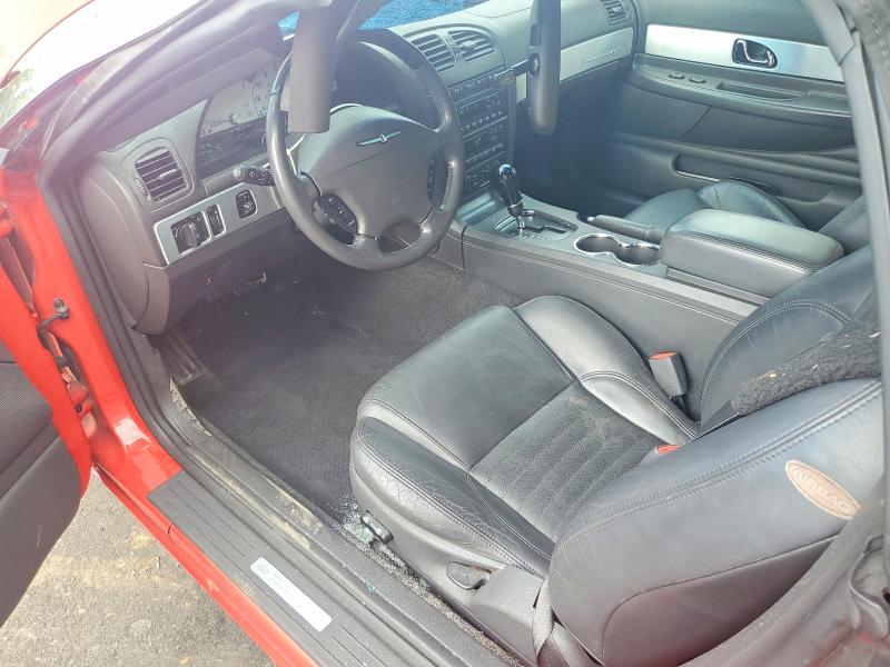 2002 Ford Thunderbird VIN 1FAHP60A12Y115789 COPART salvage auction — FRONT END, Or - Salvage Title Certificate, sold $1,900 on 2026-07-22 (photo 8)