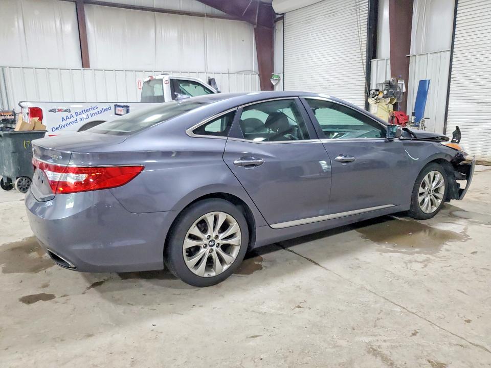 2013 Hyundai Azera VIN KMHFG4JG5DA255988 COPART salvage auction — FRONT END, Pa - Certificate Of Salvage, sold $625 on 2026-07-15 (photo 3)